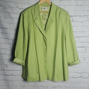 Vintage Bagatelle Lime Green Blazer